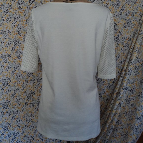 Elegant T-Shirt Style Top - Picture 7 of 7